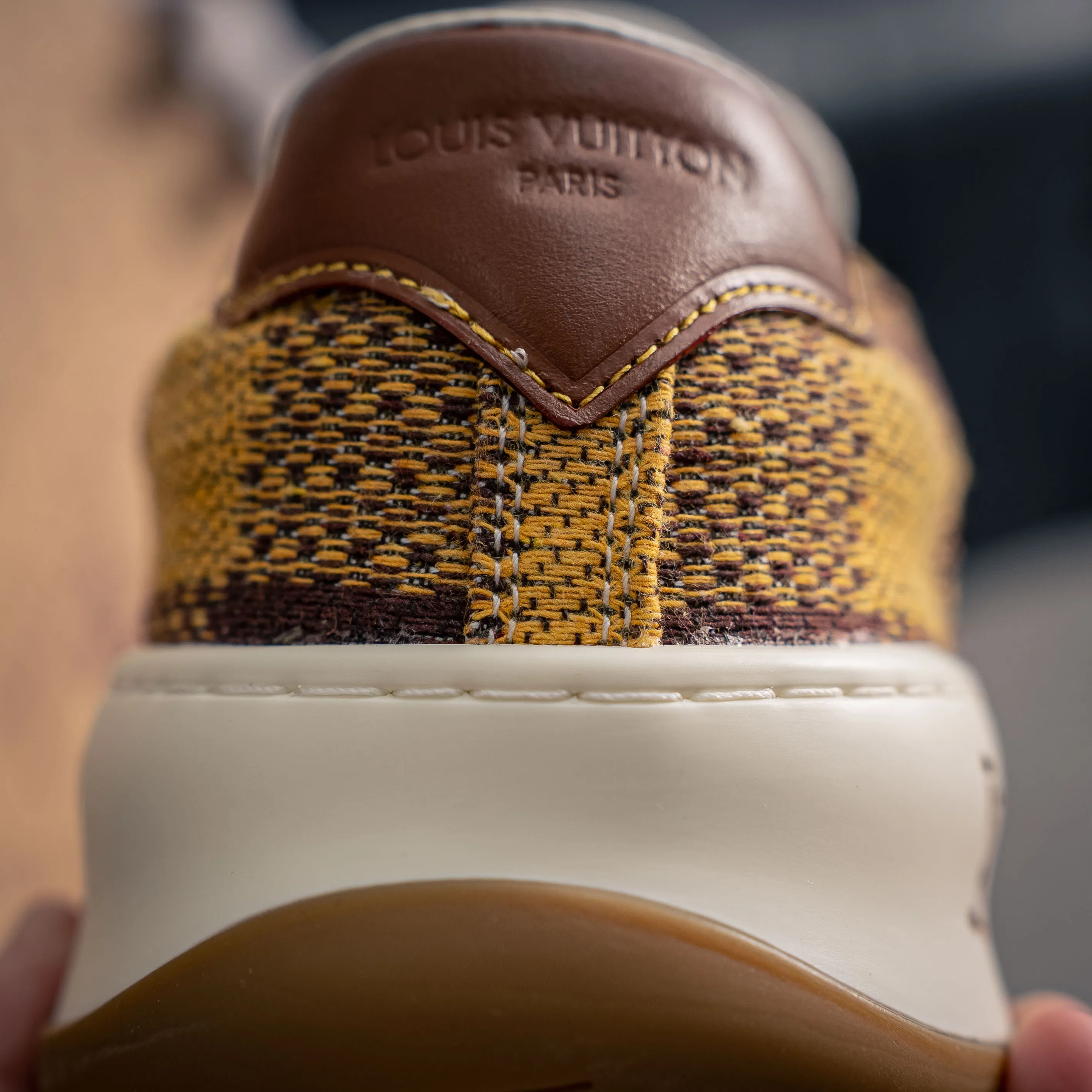 LOUIS VUITTON Tilted Series｜2026 LV Tilted Low Sneakers Series Low-Top Retro Skate Shoes Men Shoes｜ ｜ ✦